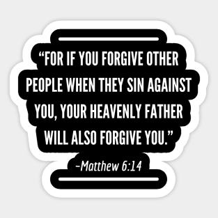 forgive Sticker